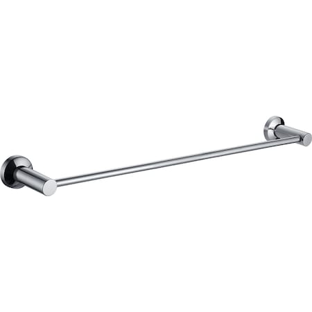 Paradise Bathworks Nirvana, Single Towel Bar, 24", Polished Stainless Steel 66226
